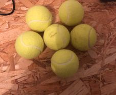 tennis balls
