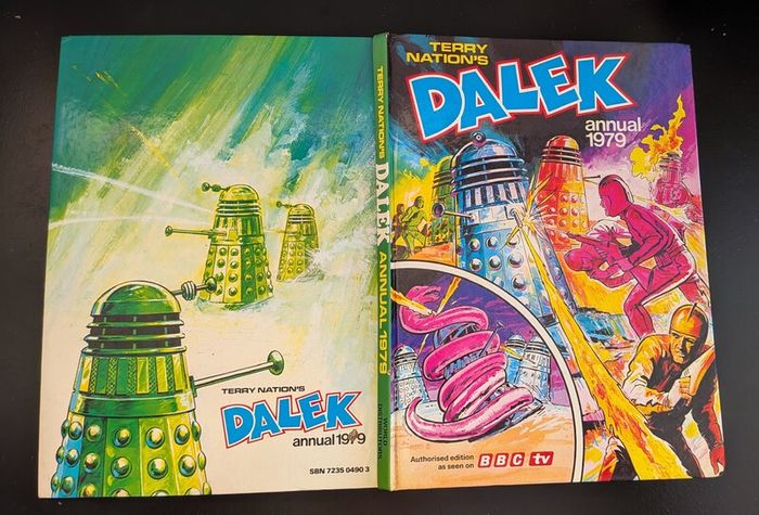 Terry Nation Dalek Annual 1979 Doctor Who BBC Vintage Hardback