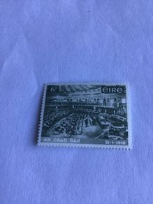 Rare Irish stamp - An Cead Dail