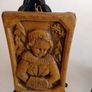 Vintage 1940s German Miniature Carved Wax Pictures x 2 Image 4