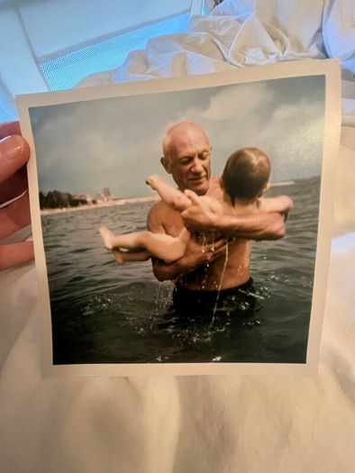 Picasso by Robert Capa, ESTATE STAMPED (original)