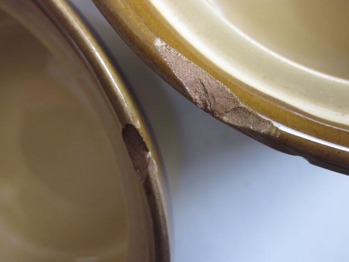 TG Green "Granville" Stoneware Glazed Bowls X6