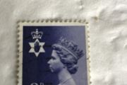 Northern Ireland Queen Elizabeth stamp