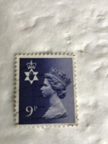 Northern Ireland Queen Elizabeth stamp