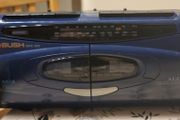 Bush SRC265 Stereo Radio Tape Recorder, working good.