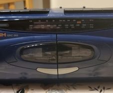 Bush SRC265 Stereo Radio Tape Recorder, working good.