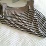 River Island Striped Top with Shoulder Pads - Size 6 Image 5
