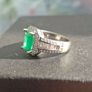 Lovely Vintage Ladies 925 Sterling Silver Ring Image 5