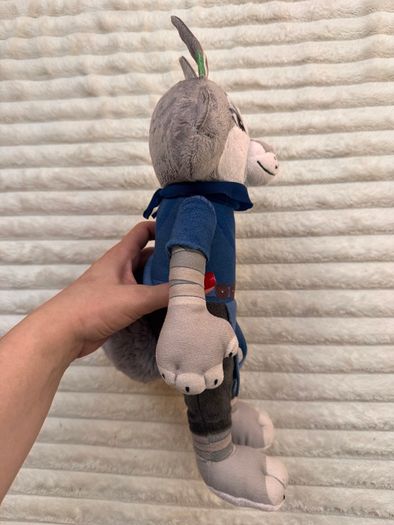 Zhen the Fox Plush Soft Kung Fu Panda 4 approx. 37 cm. Used please see photos