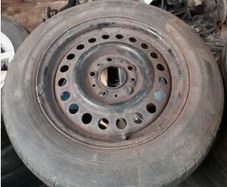 Genuine BMW 15" Steel Wheel Rim 5 x 120