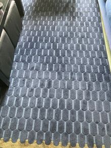 Rug extra large navy blue