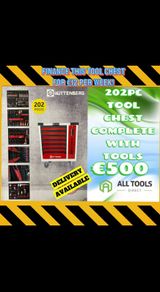 Huttenburg Volcanic Red Tool Chest