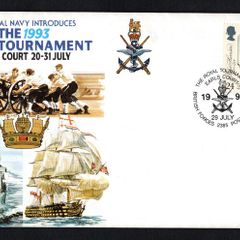 1993 Great Britain Commemorative Cover celebrating The Royal Navy Introduces the 1993 British Forces Royal Tournament Earls Court 20-31 July