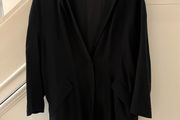 MANGO  Black long blazer