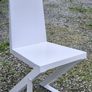 Minimalist Brutalist Metal "Shadow Chair"  Unique Artist One-Off Image 4
