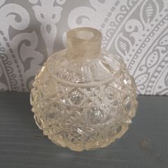 Victorian Cut Glass Perfume Bottle Base