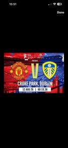 Manchester United v Leeds