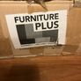 Brand New Dark Oak Leather Dresser Table Stool Image 6