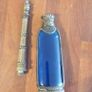 Vintage Bleu Glass perfume bottle Image 3