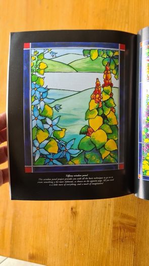Classic Glass Painting. By Judy Balchin. Inspiration From  The Past. In Good Condition. Large Volume Paperback.