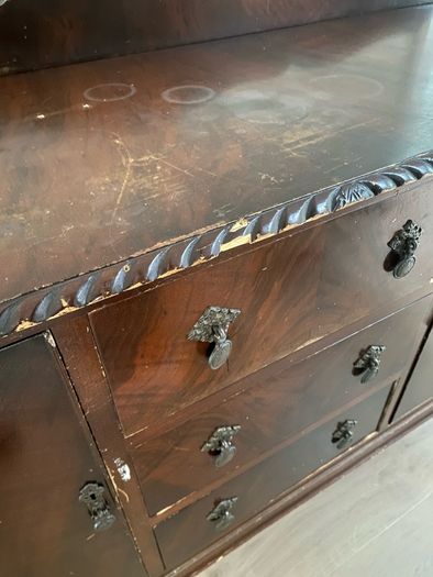 Vintage Mahogany Sideboard / Cabinet