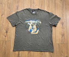 Harley Davidson Military Pin Up Girl Men's T-Shirt Size 2XL  Xxl