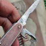 Vintage Wenger Red Alox Soldier Original Swiss Army Knife Issued 1965 Rare Collectable Image 4
