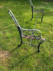 Garden Bench Iron Frame