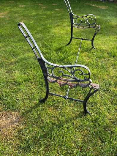 Garden Bench Iron Frame