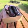 Bruno Premi Black Leather Heeled Sandals, Size EU37, UK4, AV Image 5