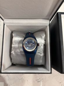 Gucci Sync Blue Watch Swiss Made with Box
