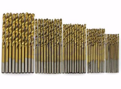 HSS Drill Bit Set 1.0-3.0mm 50pcs