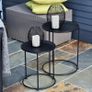 2 Pack Metal Bedside Table Sofa End Side Night Stand Bedroom (FREE POSTAGE) Image 5
