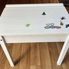 Kids table with storage underneath