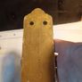 Antique Thumb Brass Lock with Door Furniture Image 8