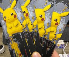 Selling 3D bookmarks/mini art featuring Pikachu!