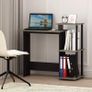 NEW SALE | Home Laptop Notebook Computer Desk, Study Desk, Writing Desk, French Oak/Black Image 5