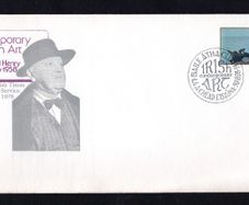 1976 Ireland Contemporary Irish Art Painting by Paul Henry Commemorative Stamp Illustrated Addressed The Irish Times First Day Cover (FDC)