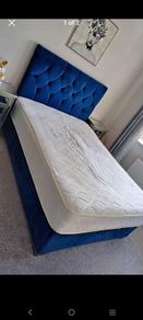 New Stylish Double 4ft, 4ft6, King 5ft And 6ft Superking Sizes Divan Beds Instock. Drawers And Optional Tufted Mattresses Available. Free Delivery