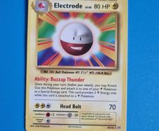 Electrode 40/108 Non Holo XY Evolutions Pokemon Card 2016
