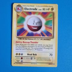 Electrode 40/108 Non Holo XY Evolutions Pokemon Card 2016