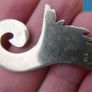 Vintage 925 Sterling Silver Pendant With Chain 11.8g L11" Image 4