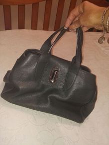 Dark Grey Italian Bag