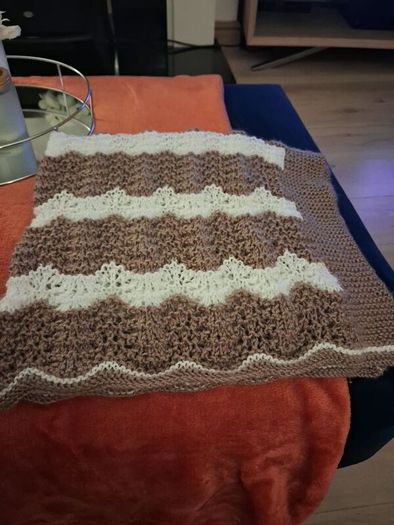 Hand knitted