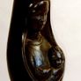 Vintage Signed Out Lady & Child Statue Image 7