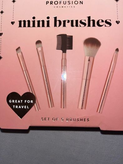 5 Piece Mini Makeup Brush Set