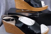 Offer Accepted  ..  Wedge Sandal Size: 6 Uk .. 39 Eu Colour: Black/price Drop