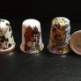 Collection of Bone China Irish Themed Thimbles Image 3