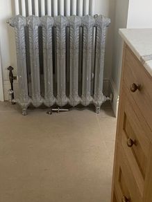 Cast iron radiators x 2