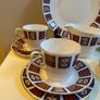 Queen Anne  Retro china tea set 1970 s Image 4